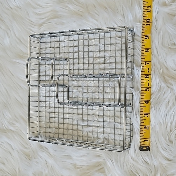 Silver tone silverware organizer - Picture 2 of 6